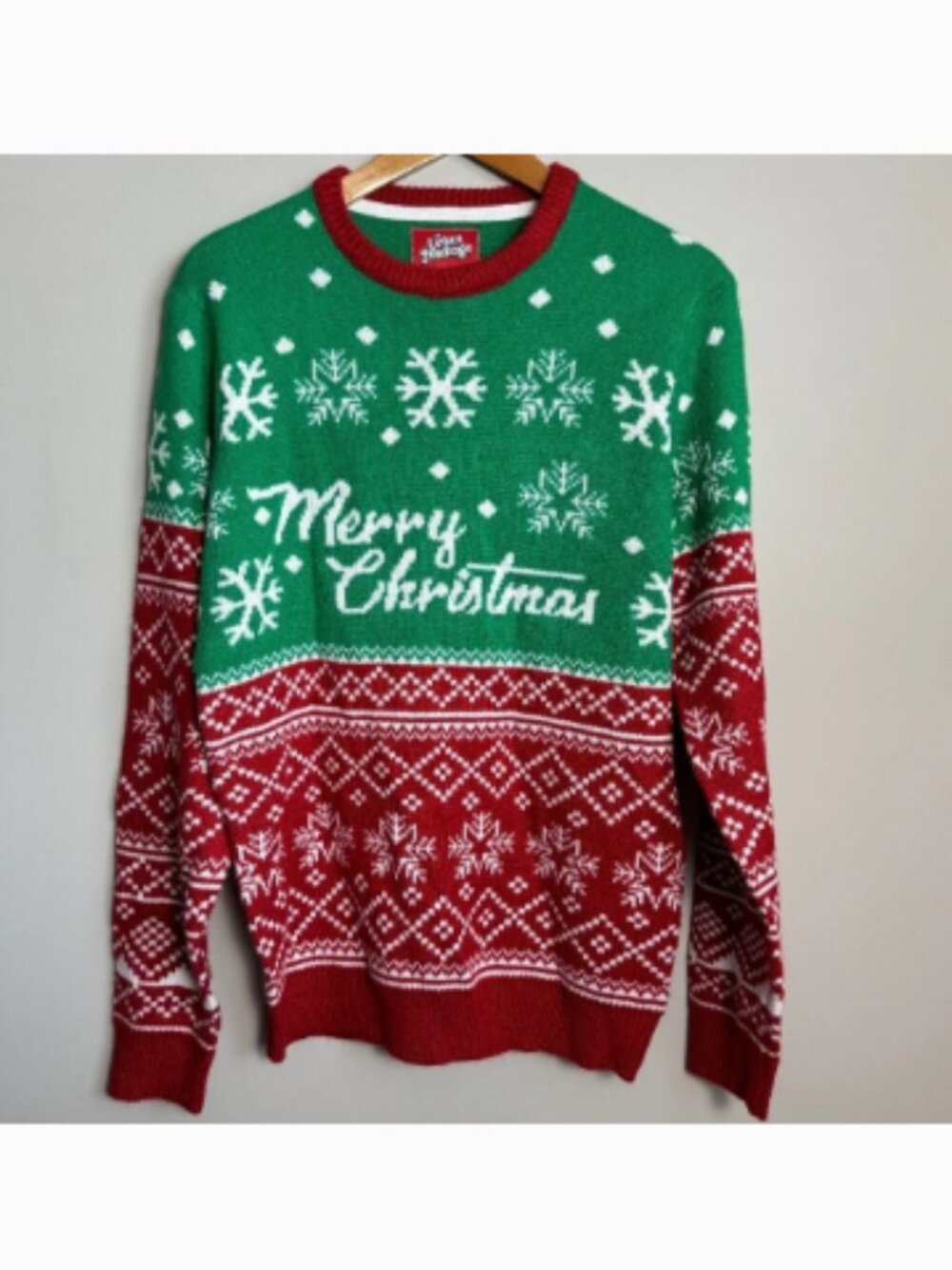 Urban Heritage Men's Classic Holiday Ugly Christmas Sweater Size‎ Medium